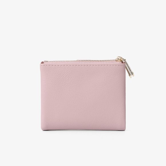 Tan Minimalist Contemporary Small Wallet for Women - Picture 6 of 12